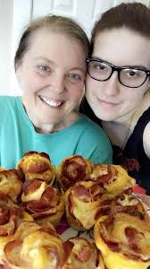 Homemade pizza for Valentine's Day