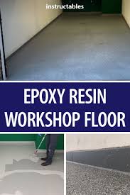 Epoxy Resin Workshop Floor Garage Floor Epoxy Garage Decor Flooring