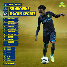 Match statistics & h2h, 04/06/2021. Mamelodi Sundowns Fc On Twitter Here Is Our Confirmed Starting Xi For Our Caf Champions League Clash Against Rayon Sports Sundowns Cafcl