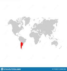 Подробная карта дорог, городов и курортов на интерактивной спутниковой карте аргентины. Argentina Na Karte Mira Illyustraciya Shtoka Illyustracii Naschityvayushej Naciya 171295471