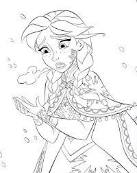 Frozen cute disney coloring pages. Disney S Frozen Colouring Pages Cute Kawaii Resources
