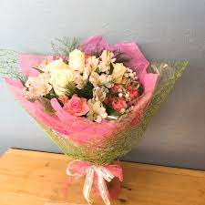 Visit the meaning of flowers glossary so you know exactly what you're saying with your flower delivery. Romance Floral Wrapped Bouquet In San Jose Ca La Floriya