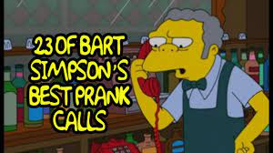 23 Of Bart Simpson S Best Prank Calls Youtube