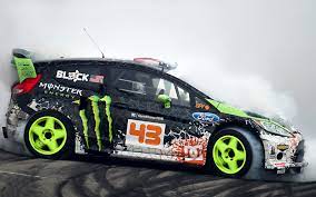 Monsters Ford Ken Block Ford Fiesta Monster Energy Drifting Drift Wallpapers Hd Desktop And Mobile Backgrounds