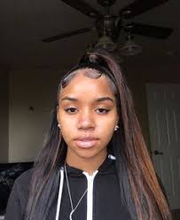 This is cute black girl hairstyles for short hair that expose the natural character of the hair. 510 Laid Edges Ideas Natural Hair Styles Hair Styles Curly Hair Styles