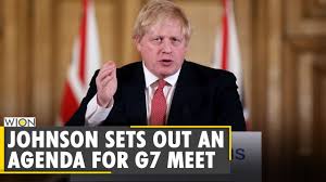 It's been said that boris johnson models himself on winston churchill, and if ever there was confirmation of that it was at the g7 summit today when he met with us president joe biden. British Pm Boris Johnson Urges G7 Accord On Covid 19 Passports Johnson Speaks Ahead Of G7 Summit Youtube