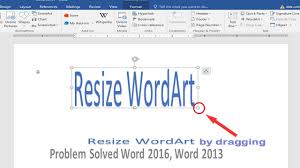 However, people must understand sometimes it is not possible to convert the pdf file as it may have multimedia, which are already compressed beforehand. How To Solve Wordart Resize Problem Ms Word 2016 2013 In Hindi Resize Wordart With Dragging D Tech Youtube