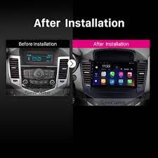 2013 2014 2015 Chevy Chevrolet Cruze 9 Inch Android 10 0 Hd 1024 600 Touchscreen Radio With Gps Navigation Bluetooth Usb Obd2 Wifi 1080p Mirror Link Steering Wheel Cont10 0