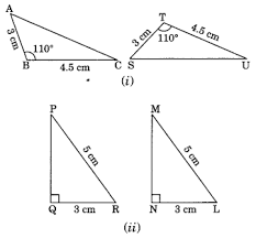 Congruence and similarity sol 6.9, 7.5 remediation plan summary students sort a set of triangles into pairs and discover the relationship between figures that are similar or congruent. Congruence Of Triangles Class 7 Extra Questions Maths Chapter 7 Learn Cbse