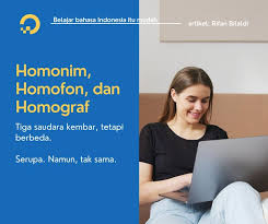 We did not find results for: Homonim Homofon Dan Homograf Tiga Saudara Kembar Tetapi Berbeda Halaman 1 Kompasiana Com