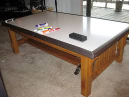 Diy Dry Erase Tabletop Turns Any Table Into A Polished Whiteboard Whiteboard Table White Board Diy Whiteboard