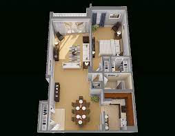 Floor plans are useful to help design furniture layout, wiring systems, and much more. 1 Bedroom Apartment Floor Plans With Dimensions Pdf Awesome Decors