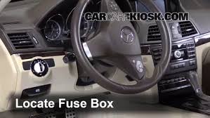 Interior Fuse Box Location 2010 2016 Mercedes Benz E350