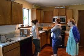 Use a good paintbrush or roller and start with a light coat of colour. Prep And Paint Cabinets Without Sanding