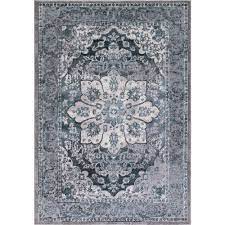 Concord global trading concord global chester fern area rug ivory/multi 5'3 x 7'3 5' x 8' rectangle brand: Concord Global Trading Thema Serapi Teal 7 Ft X 9 Ft Area Rug 29166 The Home Depot