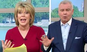 Ruth langsford has made many a cheeky confession about her husband, eamonn holmes, so we thought he deserved a chance. Eamonn Holmes And Ruth Explain Why They Don T Need To Social Distance On This Morning Tv Radio Showbiz Tv Express Co Uk