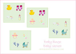 3.2 bingo imprimible gratis para baby shower Juegos De Baby Shower Para Imprimir Aprendiendo Con Julia