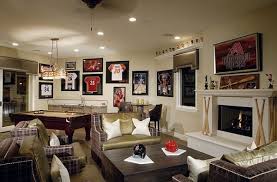 The basement bar & grill 20 Amazing Sports Themed Basement Designs