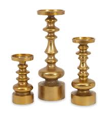Current prices for brass depend on the type of brass (e.g., brass turnings are worth less than solid scrap), but on average, it's between 50 and 75 cents. Pillar Candle Holder Set Of 3 Ideas On Foter