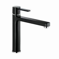 Holzbrink küchenabschlussleiste schwarz küchenleiste pvc wandabschlussleiste arbeitsplatten 23x23 mm. Kludi Zenta Kuchen Armatur Einhebelmischer Schwarz Chrome