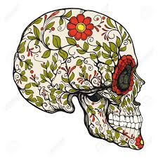 Skulls are just one of the day of the dead symbols and their colorful decoration directs the focus to the cycle of life. Sugar Skull The Traditional Symbol Of The Day Of The Dead Stoc Royalty Free Cliparts Vectors And Stock Illustration Image 83191255