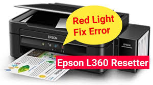 How To Reset Epson L360 L130 L220 L310 L360 L365 Resetter Youtube