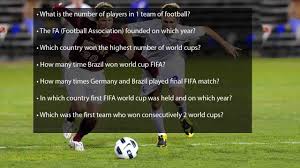 Here is how to pick the best hard trivia questions: 105 Soccer Trivia Questions With Answer Latest Football