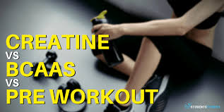 creatine vs bcaas vs pre workout 3