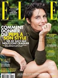 Animatrice incontournable de france télévisions. Alessandra Sublet Elle Magazine 16 September 2016 Cover Photo France