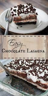 Chocolate Lasagna Recipe Dessert Recipes Chocolate Lasagna Recipe Chocolate Layer Dessert