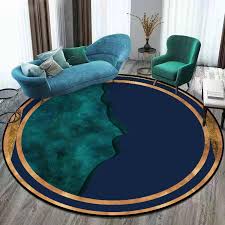 Light gray, gold and emerald green combined for the perfect classic modern living room. Living Room Decoration Emerald Green Blue Color Mixture Round Carpet With Gold Edge Fashionable Modern Room Decor Mat Rug T335 Carpet Aliexpress