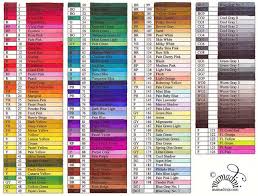 dinas hand coloured touch twin marker chart spectrum