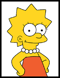 Lisa Simpson Disegni Semplici Disegni Disegni Simpatici