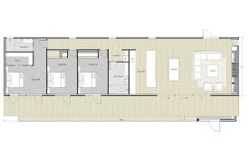 The Layout Of The Master Coolhouse Provides Decking The Full Length Of One Side Of The Building To Deli Small House Plans House Plans Architectural Floor Plans
