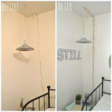 There are 22 ceiling wire cover for sale on etsy, and they cost $57.41 on average. Ceiling Light Cord Cover Swasstech