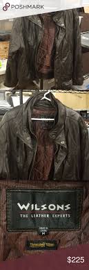 Wilsons Medium Dark Brown Leather Jacket Dark Brown Leather Jacket Brown Leather Jacket Leather Jacket