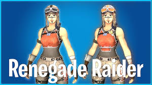 Fortnite update v8.10 update files combed through by dataminers earlier today showed the elite raider skin without a mask, and variants for renegade raider. Steam Workshop Fortnite Renegade Raider W All Styles Fixed Br