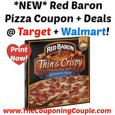 New Red Baron Pizza Coupon Deals Target Walmart With Images Pizza Coupons Red Baron Pizza Joe S Pizza