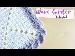 Learn How To Crochet A Baby Blanket With A Border By Following This Step By Step Tutorial The A Crochet Border Patterns Crochet Edging Patterns Crochet Edging