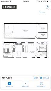 16x52 2 bedroom 1 bath cottage home this is a new cottage style plan equipped with wood linoleum throughout , smart panel exterior siding, front porch with vinyl railing, and an open style layout. Floor Plan 16x50 Cabin Floor Plans Cabin Floor Plans Floor Plans