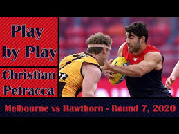 A distressed christian petracca needed to be pulled out of a pool during a training incident on a regular exercise among afl clubs, petracca has reportedly previously completed the task without. Play By Play Christian Petracca Highlights Round 7 2020 Youtube