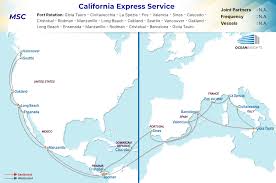 Grab delivery courier service american express, express, miscellaneous, text, service png. Msc Adds Port Call At Caucedo On California Express Service Ocean Insights