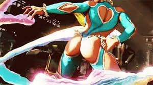 R Mika Ass Slap GIF - Streetfighter Rainbow Mika - Discover & Share GIFs