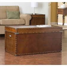 This coffee table comes standard in our medium finish but can be ordered in other colors. Bowery Hill Trunk Coffee Table In Walnut Walmart Canada