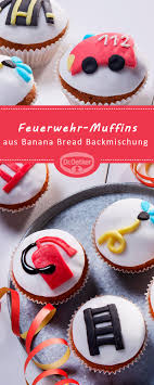 Feuerwehr Muffins Rezept Bananenbrot Vegan Muffins Brot Backen