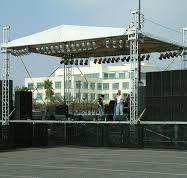 34 x 24 - 4 Post Self Climbing Roof & Stage