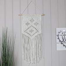 Maybe you would like to learn more about one of these? White Macram Boho Banner Wall Decoration