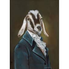 Billy Goat Prints Mr Beekman Farm Animals Barnyard Goat Etsy In 2021 Goat Art Pet Portraits Animals