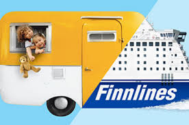 To transport by boat across a body of water such as a river or bay. Ferry Trips On The Baltic Sea Finnlines