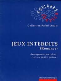 Jeux Interdits Romance Espagnole 2 3 4 Guitares Laflutedepan Com